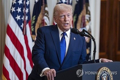 도널드 트럼프 미국 대통령 