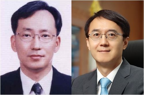 김대웅(왼쪽) 신임 서울고등법원장·오민석 신임 서울중앙지방법원장