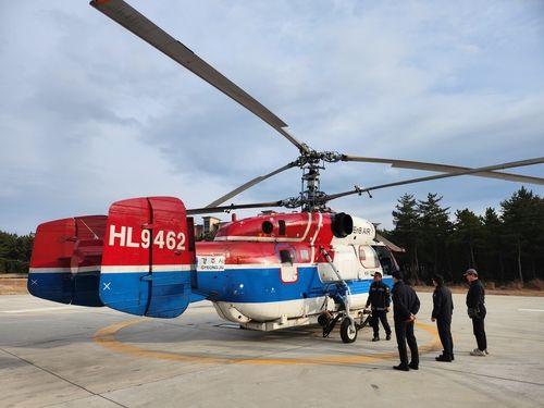 카모프 헬기 배치한 강원소방