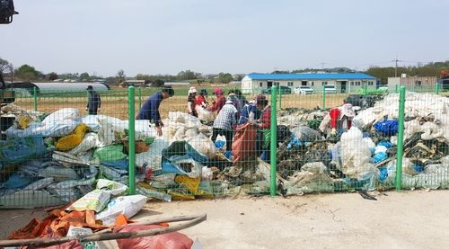 영농 폐비닐 수거 현장