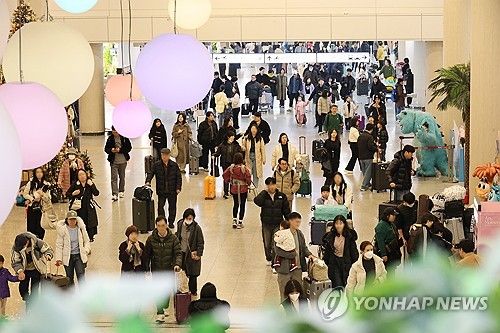 북적이는 제주공항