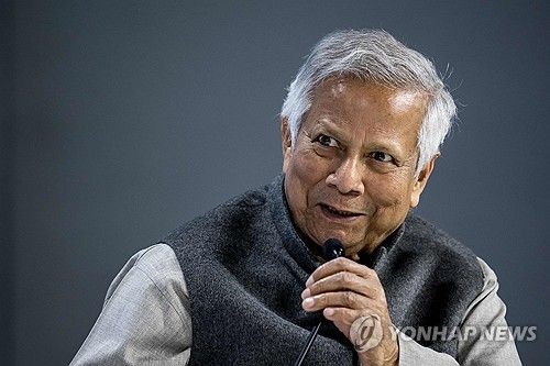 무함마드 유누스 방글라데시 과도정부 수반