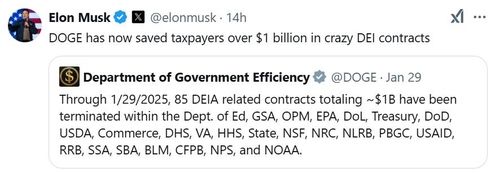 일론 머스크가 엑스에 올린 글