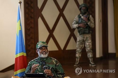 M23이 포함된 반정부 무장단체(AFC) 지도자 코르네유 낭가