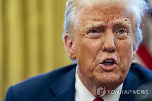 도널드 트럼프 미국 대통령