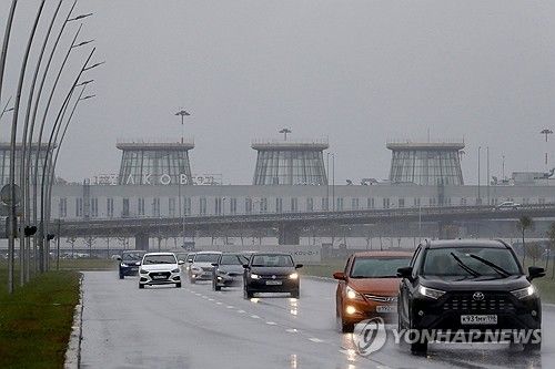 러시아 상트페테르부르크 풀코보 공항