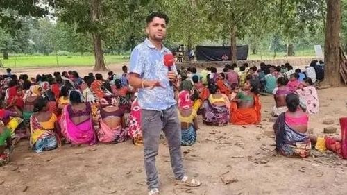 살해된 무케시 찬드라카르 기자 