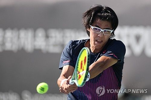 정현의 시슬리 서울오픈 챌린저 단식 16강전