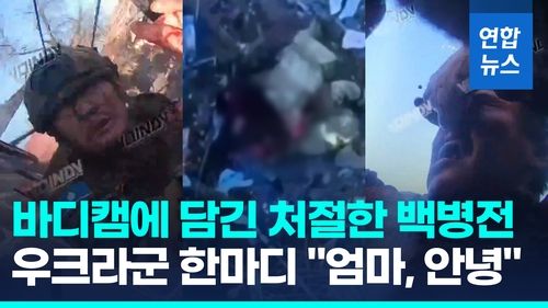 [영상] "엄마, 안녕" 남기고 자폭…러·우크라 군인 백병전 영상 - 2