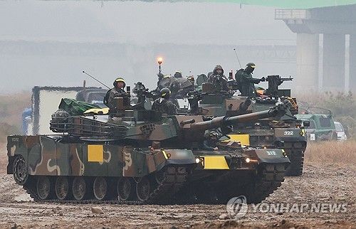 한미 연합 도하 훈련