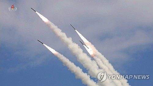 북한의 핵반격가상종합전술훈련 