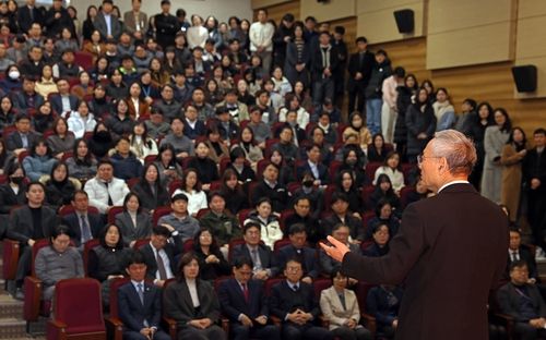 유인촌 문체부 장관 시무식