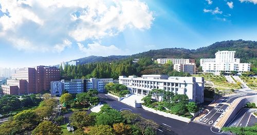 경남대학교 월영캠퍼스 전경