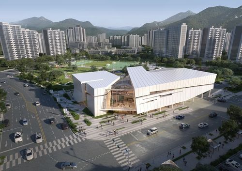 중계구민체육센터 신축 조감도