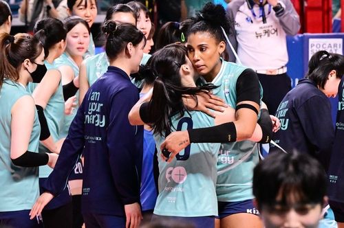 14연패 끊고 기뻐하는 실바