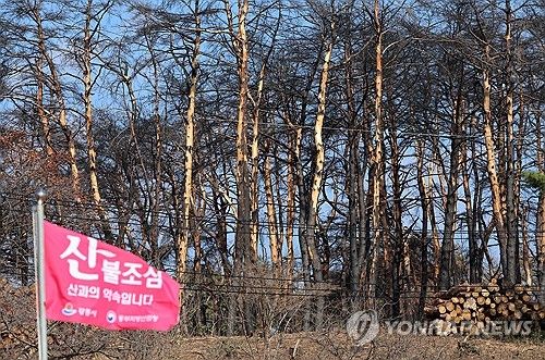 산불조심은 산과의 약속