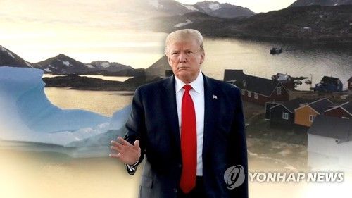 트럼프의 그린란드 매입 의사 논란 (CG)