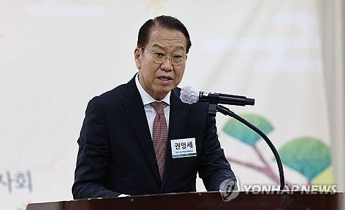 축사하는 권영세 비대위원장