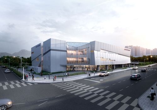 중계구민체육센터 신축 투시도