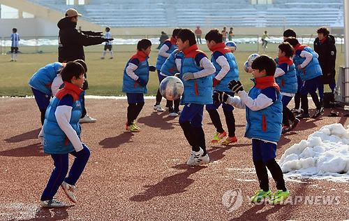 동해안 동계전지훈련 열기 '후끈'