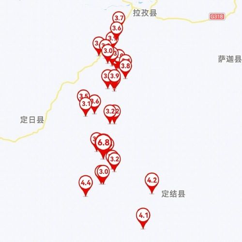 강진 피해 입은 중국 시짱티베트자치구 여진 상황