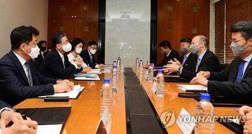 한전·한수원, 웨스팅하우스 사장단 면담