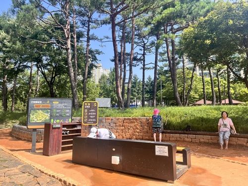 간데메공원 내 맨발황톳길