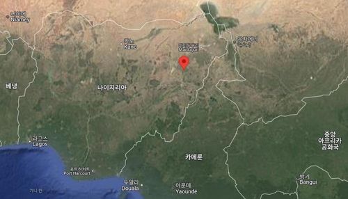 나이지리아 동북부 보르노주 사본 가리 마을