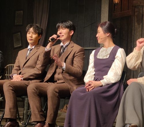 뮤지컬 '퍼스트맨: 카뮈가 남긴 이야기' 시연회