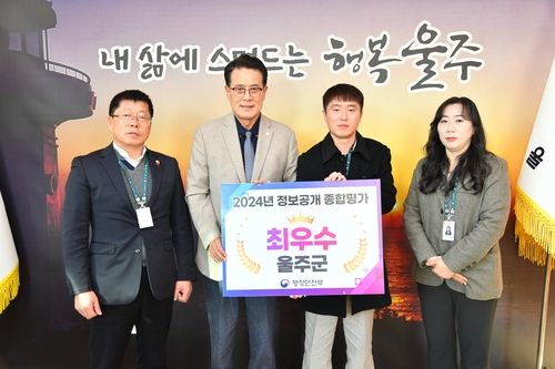 울주군, 2024년 정보공개 종합평가 최우수