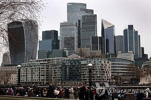 영국 금융가 시티 오브 런던