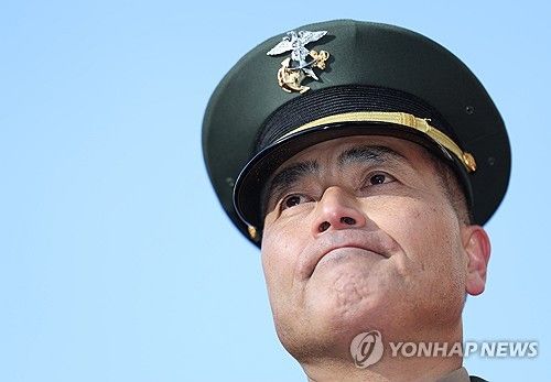 '1심 무죄' 기자회견 참석한 박정훈 전 수사단장