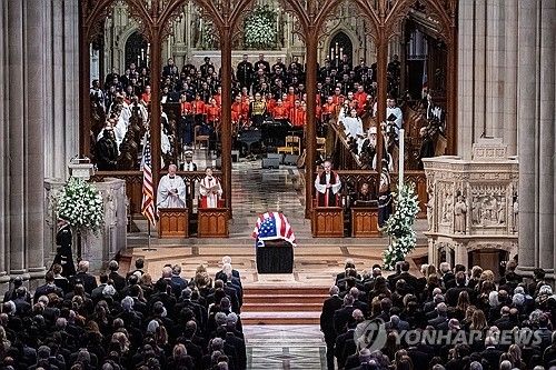 카터 전 미국 대통령 국가 장례식 