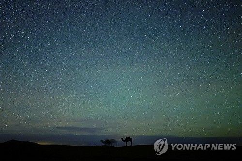 사하라사막의 밤[자료사진]