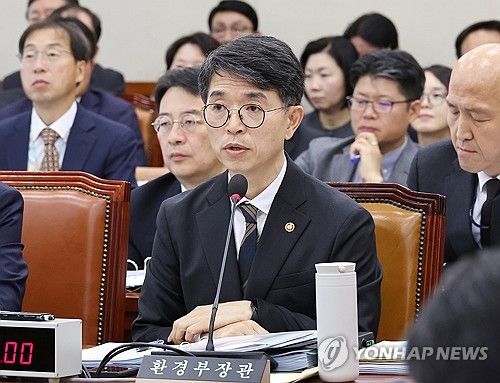 김완섭 환경부 장관. [연합뉴스 자료사진]