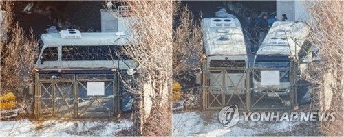 체포 영장 집행 초읽기 대비 출입문 방어 강화한 경호처