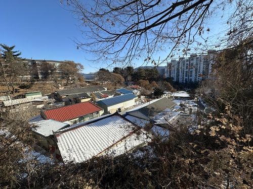 강원 춘천의 유일한 판자촌 후평동 '돼지골' 전경