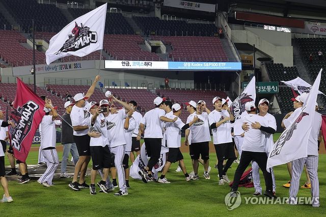 LG 트윈스, 정규리그 1위