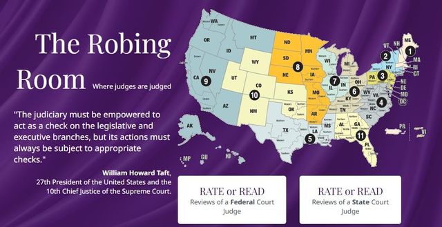 [미국의 'The Robing Room' 사이트 캡처. 재판매 및 DB 금지]