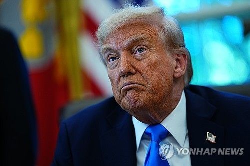 도널드 트럼프 미국 대통령