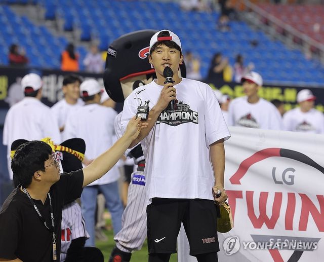 소감 밝히는 박해민