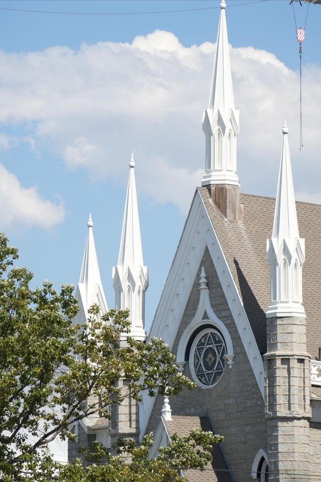 공사중인 템플 스퀘어 [사진/성연재 기자] 