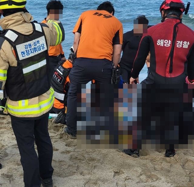 삼척 근덕면 수난사고