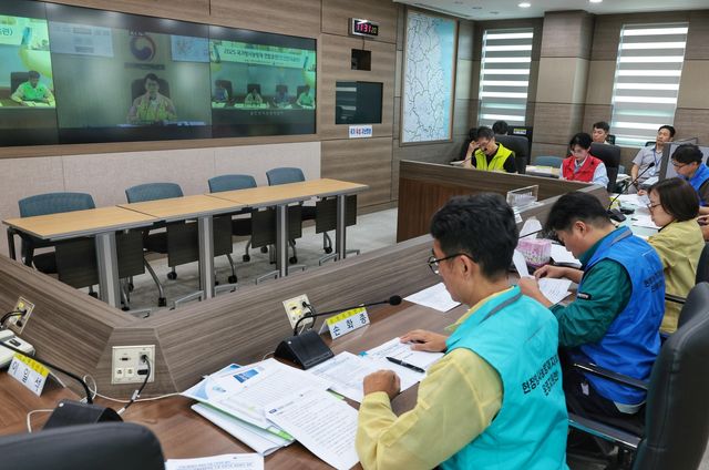 중앙방사능방재대책본부 관계기관 대책회의