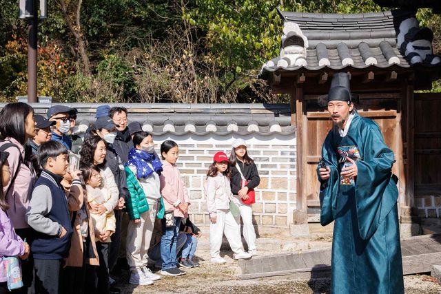 '능참봉이 들려주는 왕릉 이야기' 행사 모습 