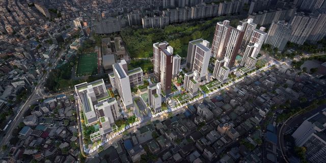 힐스테이트 이수역센트럴 조감도