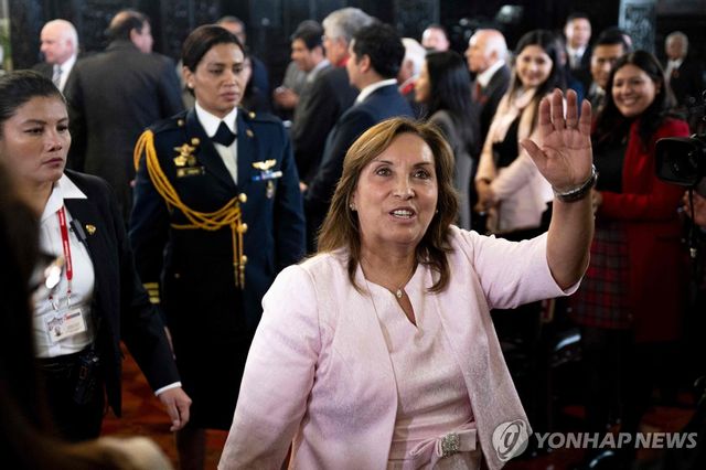 탄핵당한 디나 볼루아르테 페루 대통령