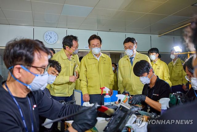 이재명 대통령, 국정자원 현장방문