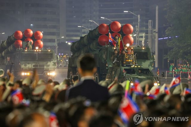 지난 10일 북한이 노동당 창건 80주년을 맞아 개최한 열병식