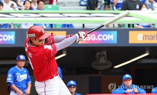 솔로 홈런 SSG 고명준